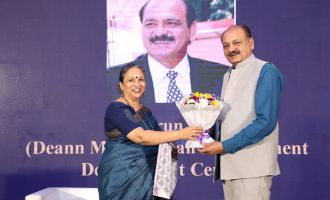Addressing the International Schools’ Association